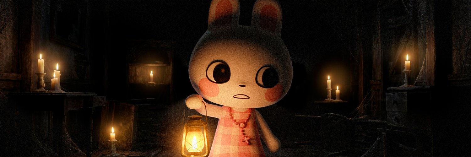 UMI holds a lantern in a forgotten candlelit room